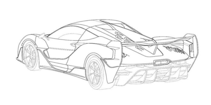 迈凯伦全新旗舰车型专利图曝光配备大量运动套件