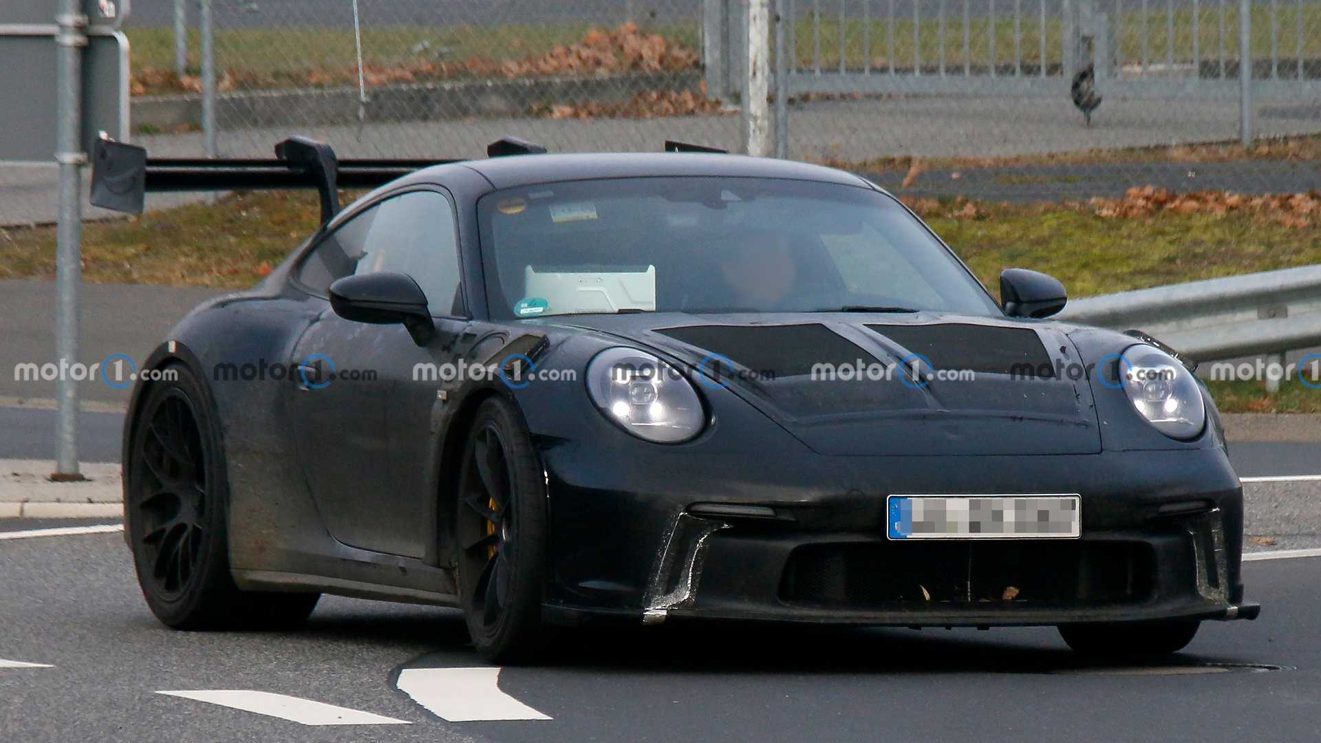 全新保时捷911 gt3 rs谍照 最大功率超600马力